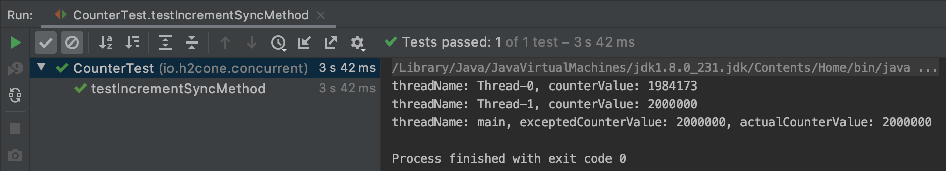 testIncrementSyncMethod